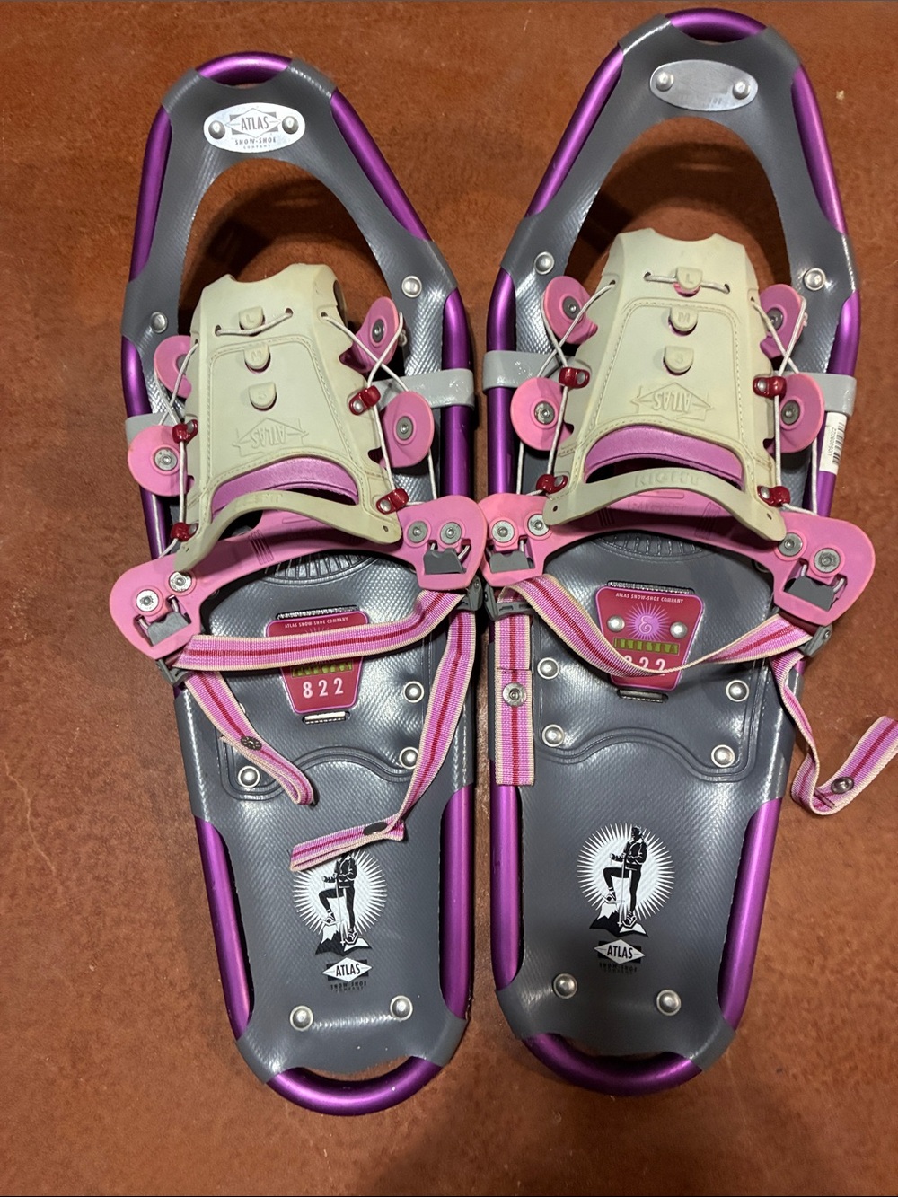 Atlas Women's Purple and Pink Snowshoes - 822